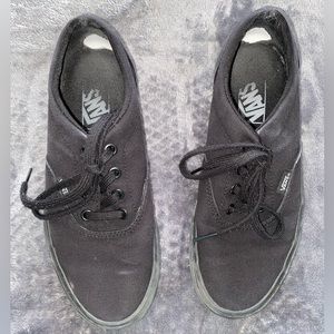 Vans Classic Black Sneakers Skate Shoes Siz 6.5 6 1/2